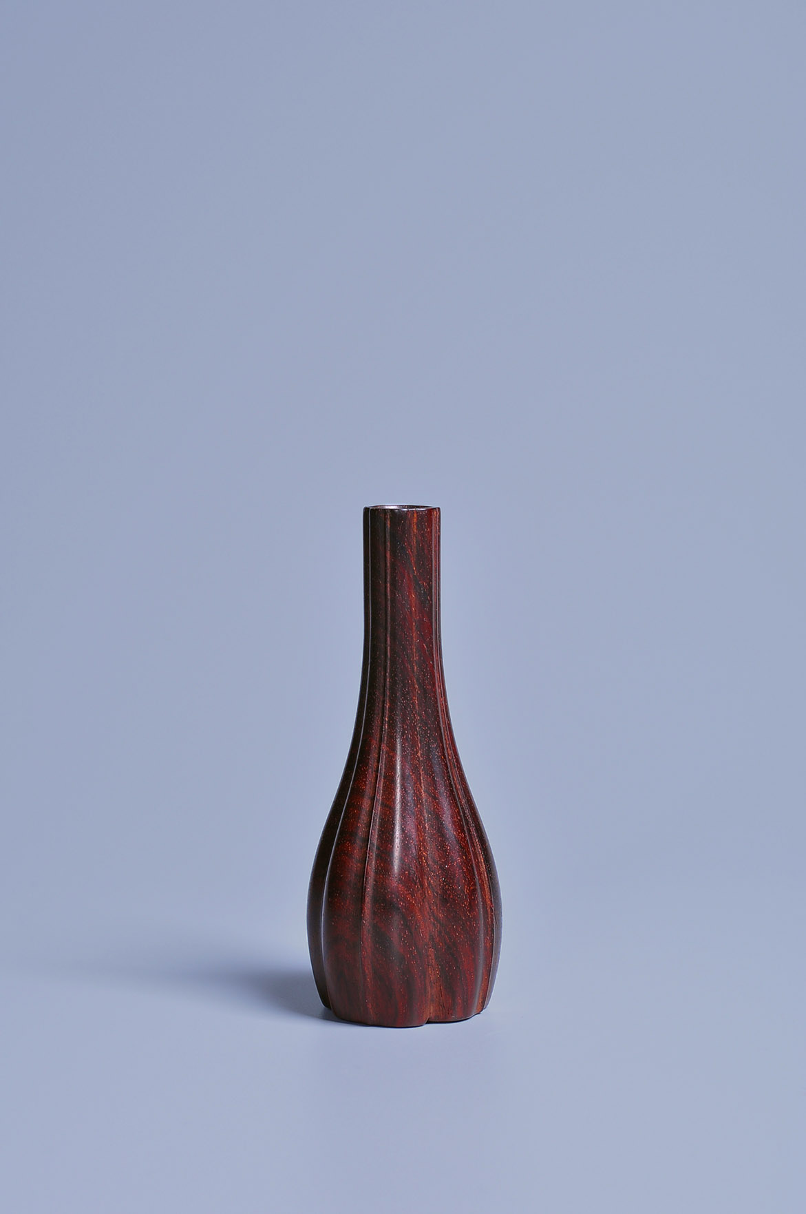 紫檀葵形箸瓶 - 紫檀 箸瓶 香具 香道具