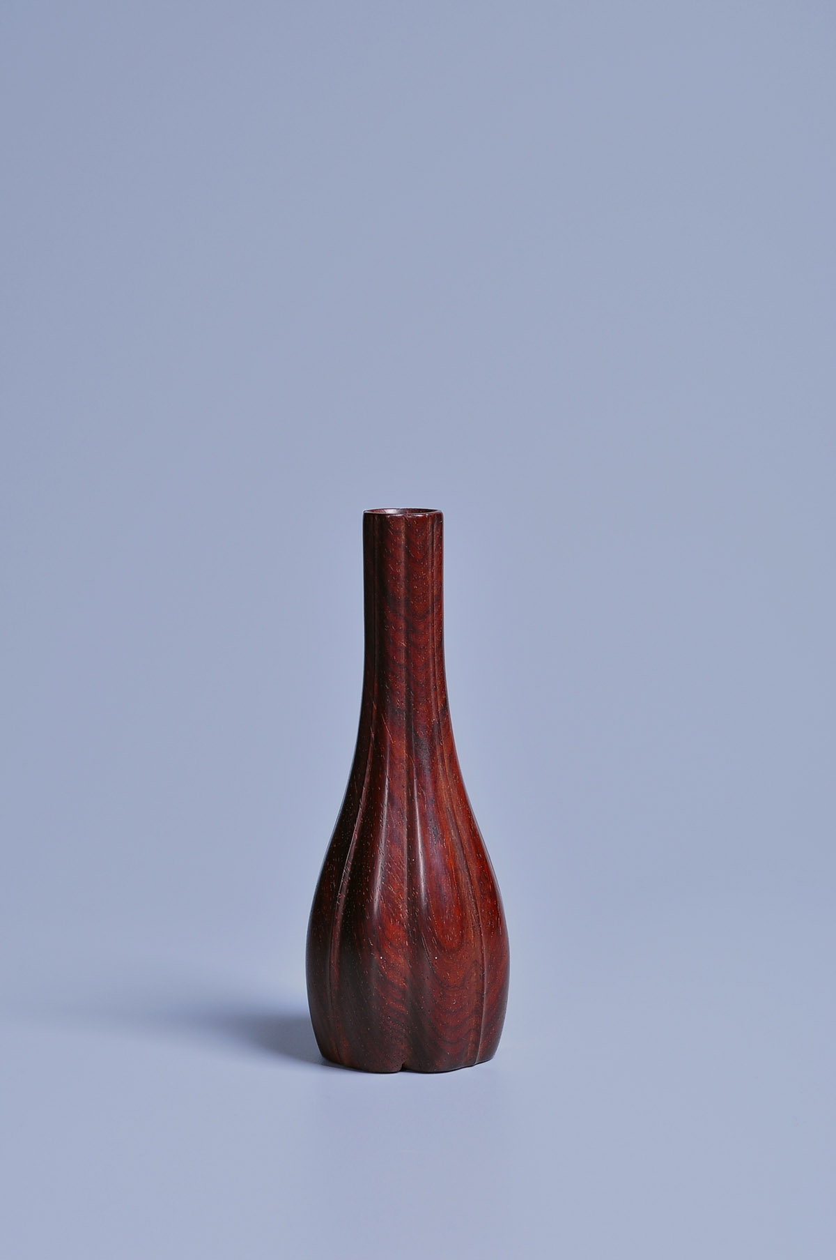 紫檀葵形箸瓶 - 紫檀 箸瓶 香具 香道具