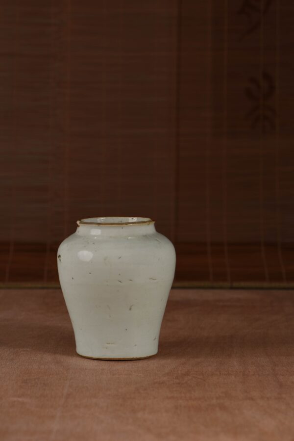 清 白釉花器 - 清代 白釉 白瓷 花器
