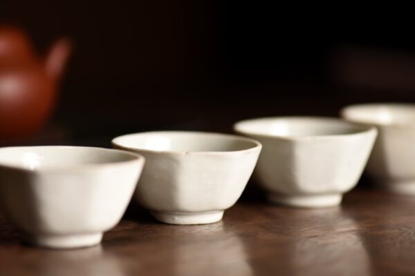 清 德化八方杯 - 清代 德化窯 茶杯 八方杯
