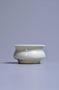 清 白瓷爐 - 清代 白瓷 香爐 香道具
