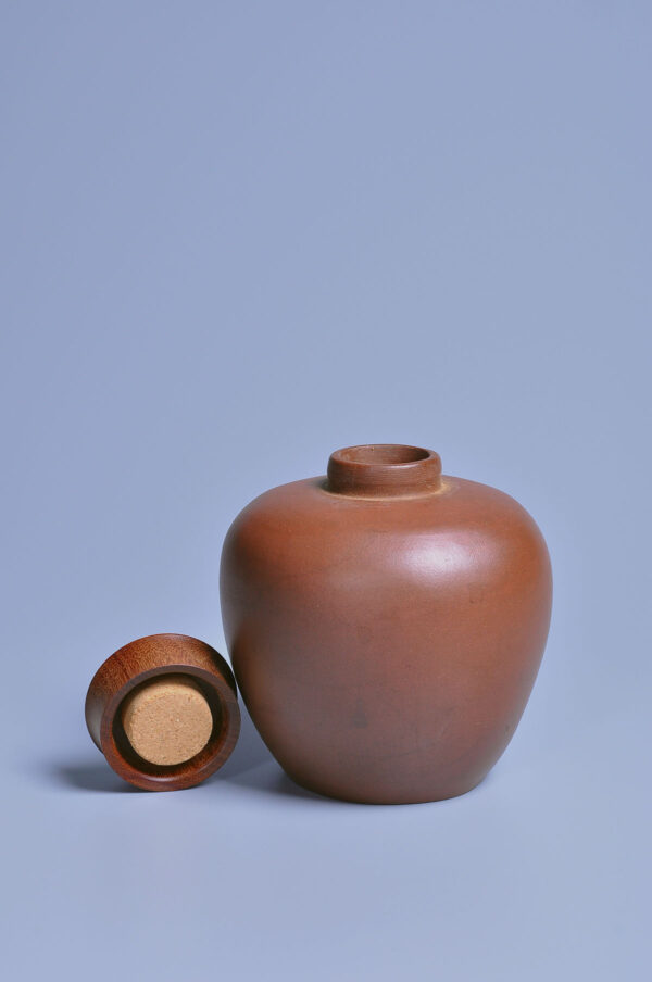 紫砂 茶倉 pottery clay Yixing can tea teapot