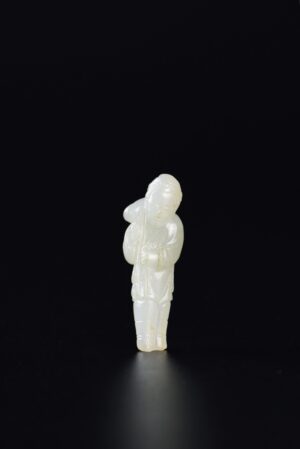 宋代 和闐玉 白玉 鳳陽婆 鳳陽花鼓 SongDynasty Jade HotianJade