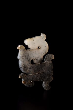 戰國 龍形珮 玉珮 WarringStatesPeriod Jade HotianJade JadePlate Dragon