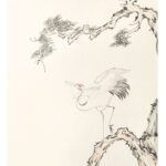 鶴舞游天 長煌 書畫 Calligraphy Chinese Painting Poetry Poem Sesaon