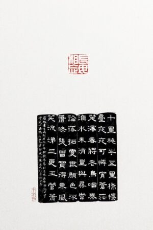 長毋相忘 巴林石 隸書 長邊款 芮父 俊光 Tea ChineseSealStone SoftStone Seal Chinese