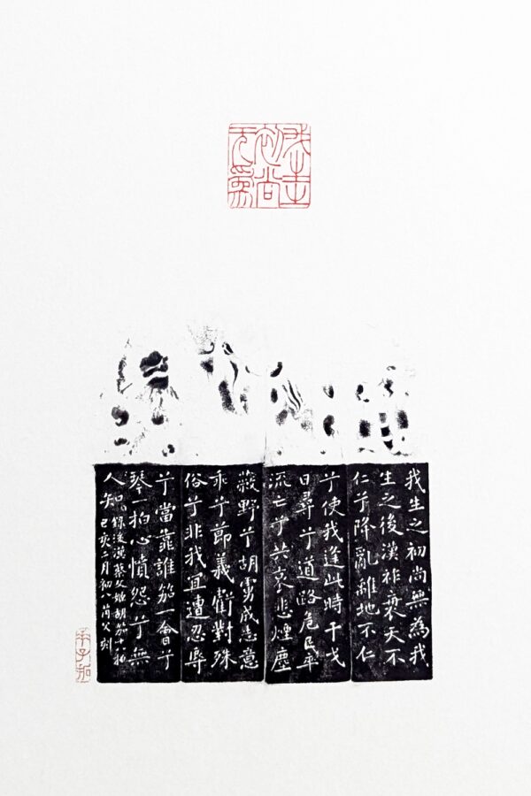 我生之初尚無為 漳州石 長邊款 芮父 俊光 ChineseSealStone SoftStone Seal Chinese