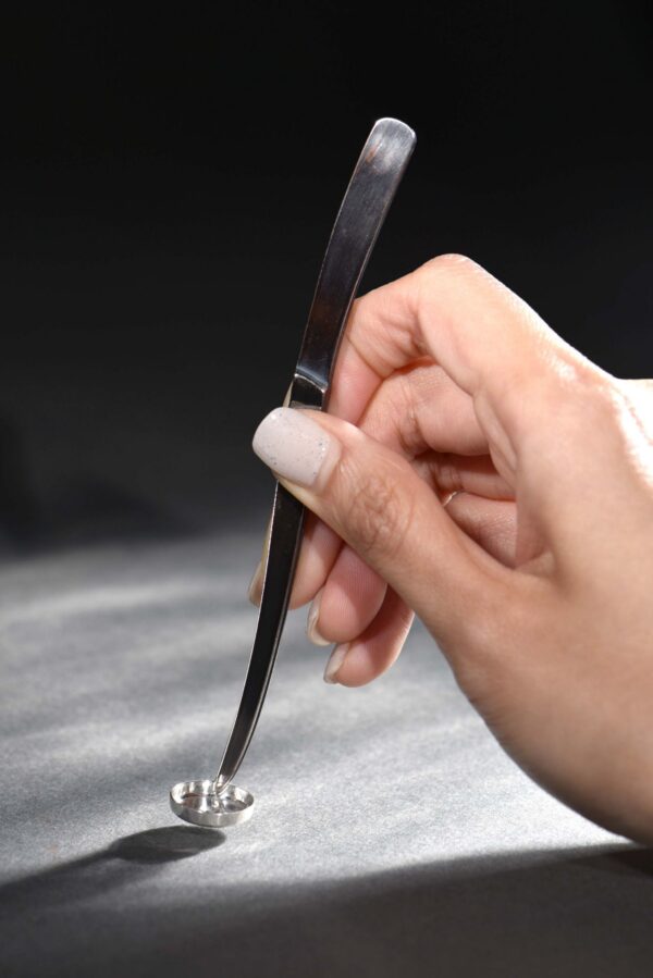 明 純銀 銀葉夾 925 Silver Kōdō ChineseIncenseLore MingDynasty