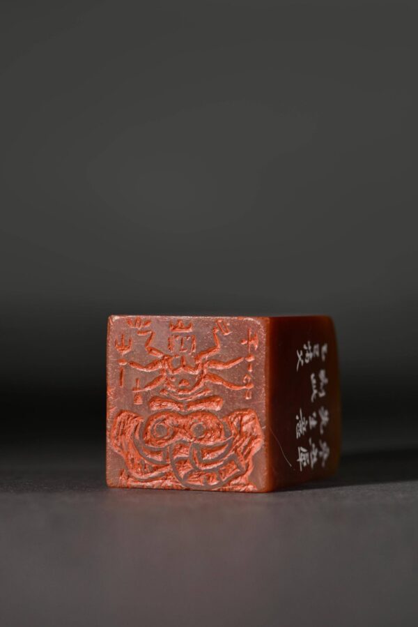 普賢 菩薩 造像 老撾石 芮父 俊光 ChineseSealStone SoftStone Seal Chinese Budda