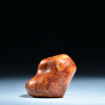 蕭凱中 琥珀 ChineseSealStone SoftStone Seal Chinese Amber