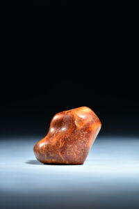 蕭凱中 琥珀 ChineseSealStone SoftStone Seal Chinese Amber