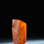 蕭凱中 琥珀 ChineseSealStone SoftStone Seal Chinese Amber