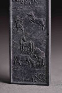 清代 古墨 墨 文房 QingDynasty Stationery ScholarsDeskAccessories FourTreasuresoftheStudy InkStick ChinaInk