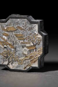 清代 古墨 墨 文房 QingDynasty Stationery ScholarsDeskAccessories FourTreasuresoftheStudy InkStick ChinaInk