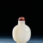 清 玉 和闐玉 鼻煙壺 QingDynasty Jade HotianJade Snuff SnuffBottle
