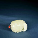 清 和闐玉 鼻煙壺 QingDynasty Jade HotianJade Snuff SnuffBottle