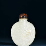 清 和闐玉 鼻煙壺 QingDynasty Jade HotianJade Snuff SnuffBottle
