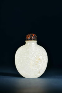 清 和闐玉 鼻煙壺 QingDynasty Jade HotianJade Snuff SnuffBottle