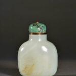 清 和闐玉 鼻煙壺 QingDynasty Jade HotianJade Snuff SnuffBottle