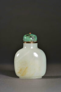 清 和闐玉 鼻煙壺 QingDynasty Jade HotianJade Snuff SnuffBottle