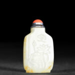 清 和闐玉 鼻煙壺 QingDynasty Jade HotianJade Snuff SnuffBottle