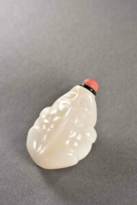 清 和闐玉 鼻煙壺 QingDynasty Jade HotianJade Snuff SnuffBottle