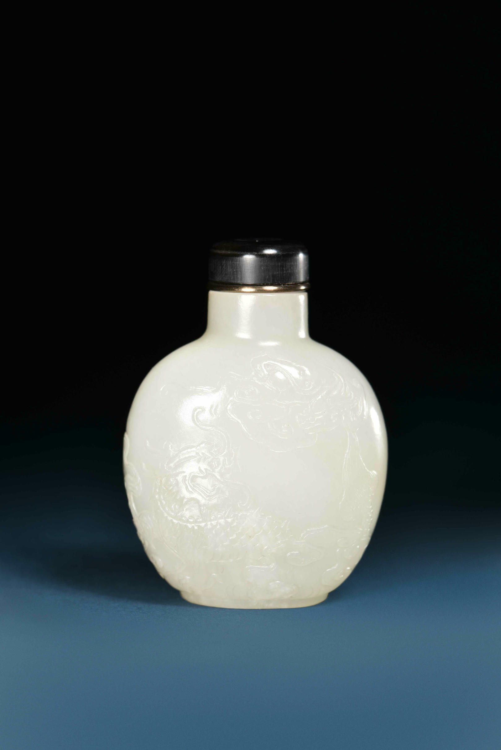清 和闐玉 鼻煙壺 QingDynasty Jade HotianJade Snuff SnuffBottle