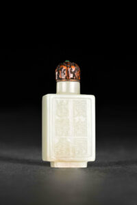 清 和闐玉 鼻煙壺 QingDynasty Jade HotianJade Snuff SnuffBottle