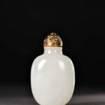清 和闐玉 鼻煙壺 QingDynasty Jade HotianJade Snuff SnuffBottle