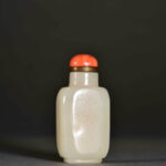 清 和闐玉 鼻煙壺 QingDynasty Jade HotianJade Snuff SnuffBottle