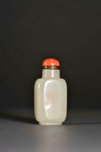 清 和闐玉 鼻煙壺 QingDynasty Jade HotianJade Snuff SnuffBottle