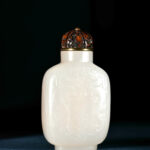 清 和闐玉 鼻煙壺 QingDynasty Jade HotianJade Snuff SnuffBottle
