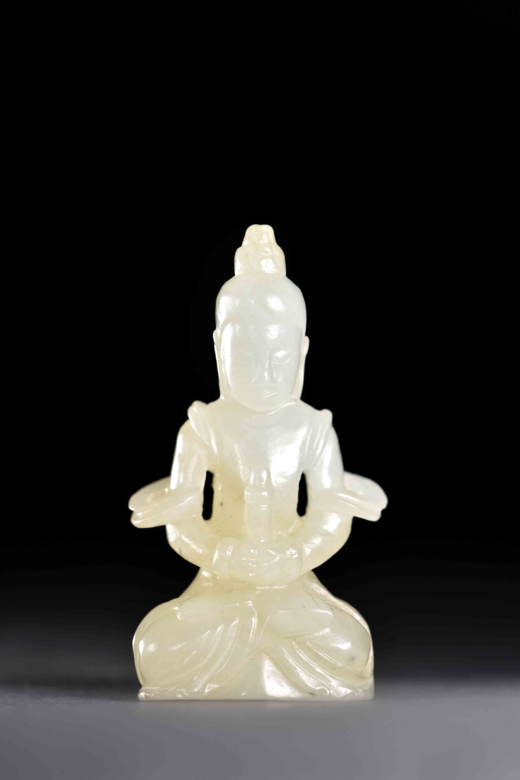 元 和闐玉 佛像 YuanDynasty Jade HotianJade Buddha