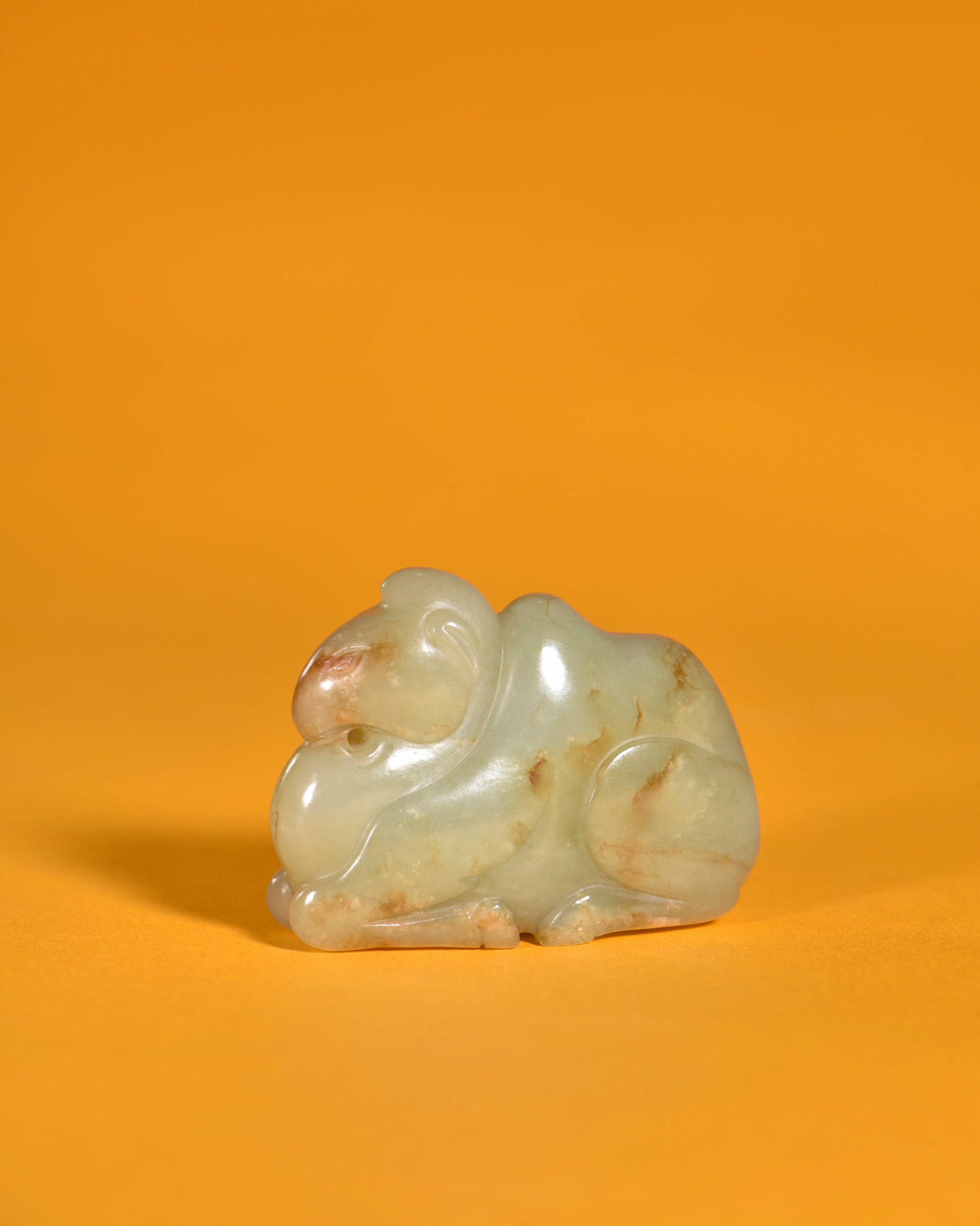 宋 和闐玉 黃玉 駱駝 SongDynasty Jade HotianJade Yellow Camel